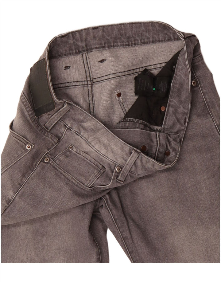 Jeans dritti da uomo G-Star W32 L32 cotone grigio