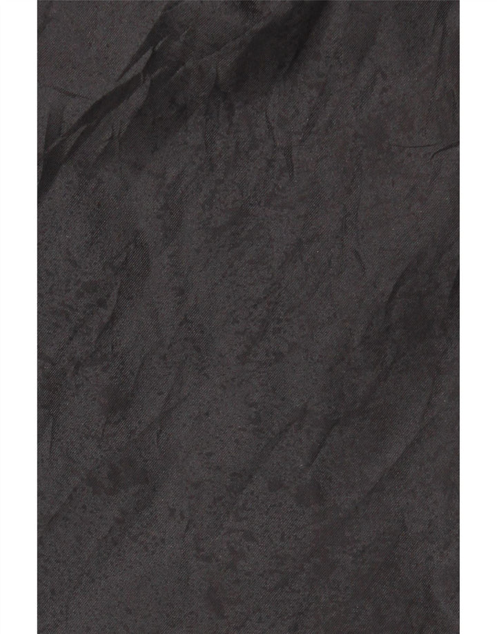Trench da uomo vintage UK 14 medio nero