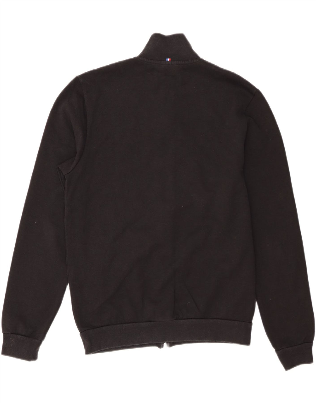 Giacca da tuta da uomo Le Coq Sportif in cotone nero medio