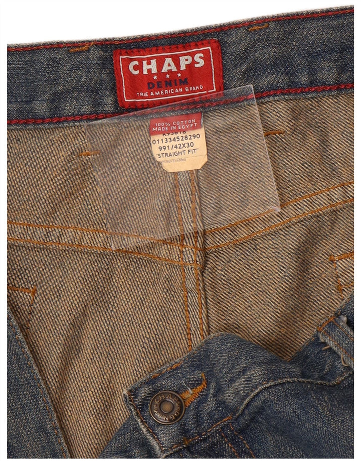 Jeans dritti da uomo CHAPS W42 L30 cotone blu