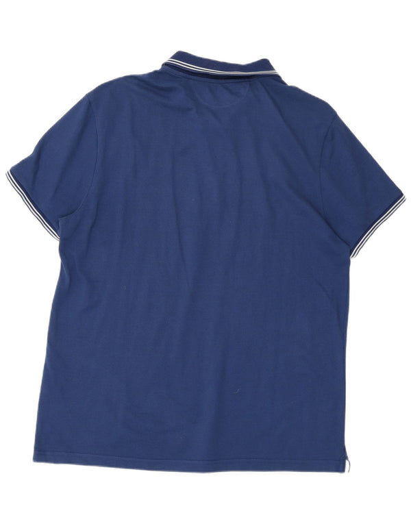Polo da uomo Easy Fit CHAMPION XL Blu