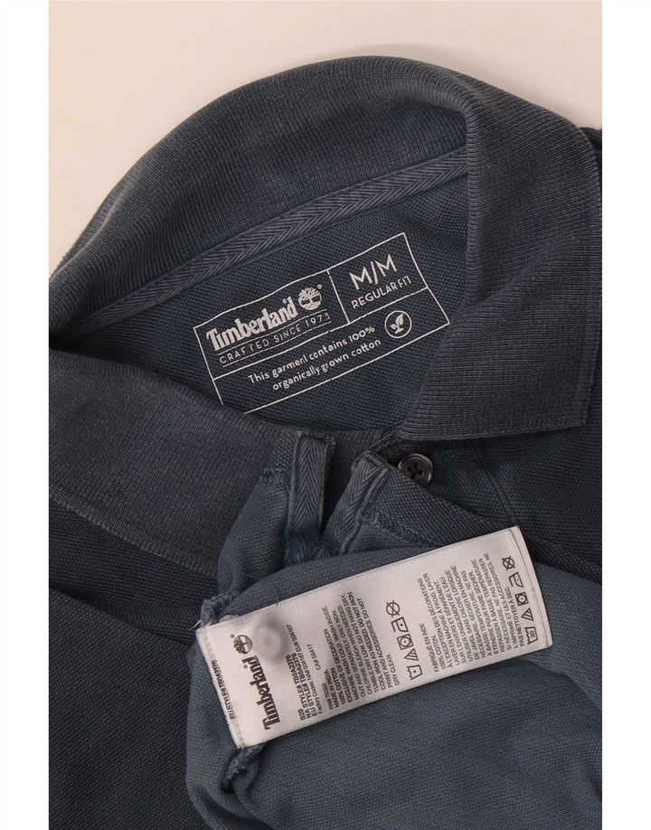 Polo Timberland da uomo vestibilità regolare in cotone blu navy medio