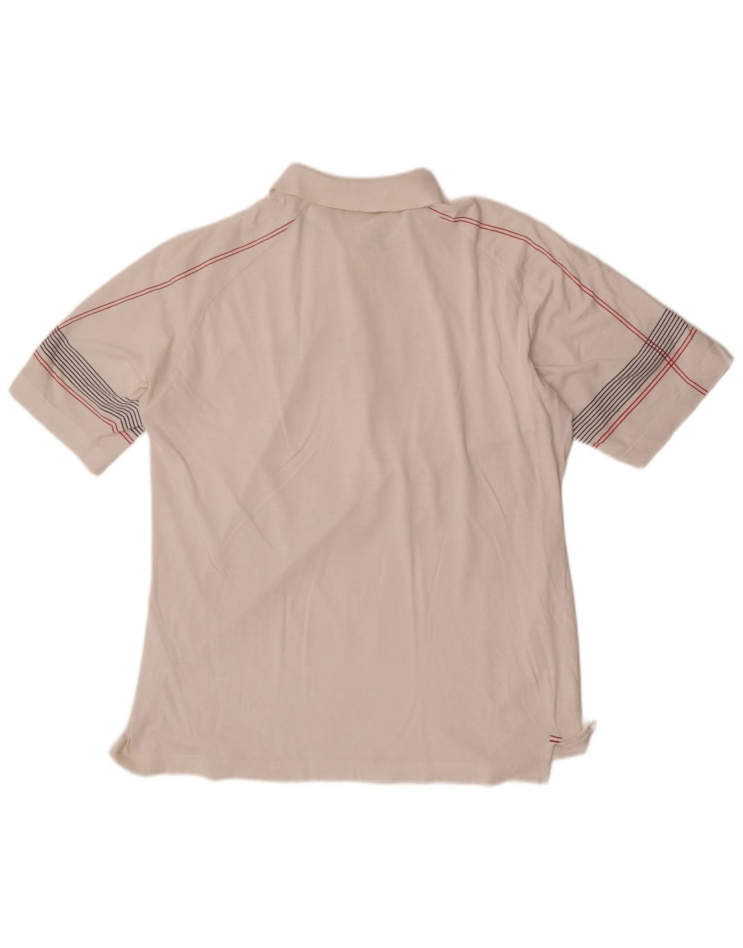 Polo Uomo Sergio Tacchini Large in Cotone a Righe Bianche