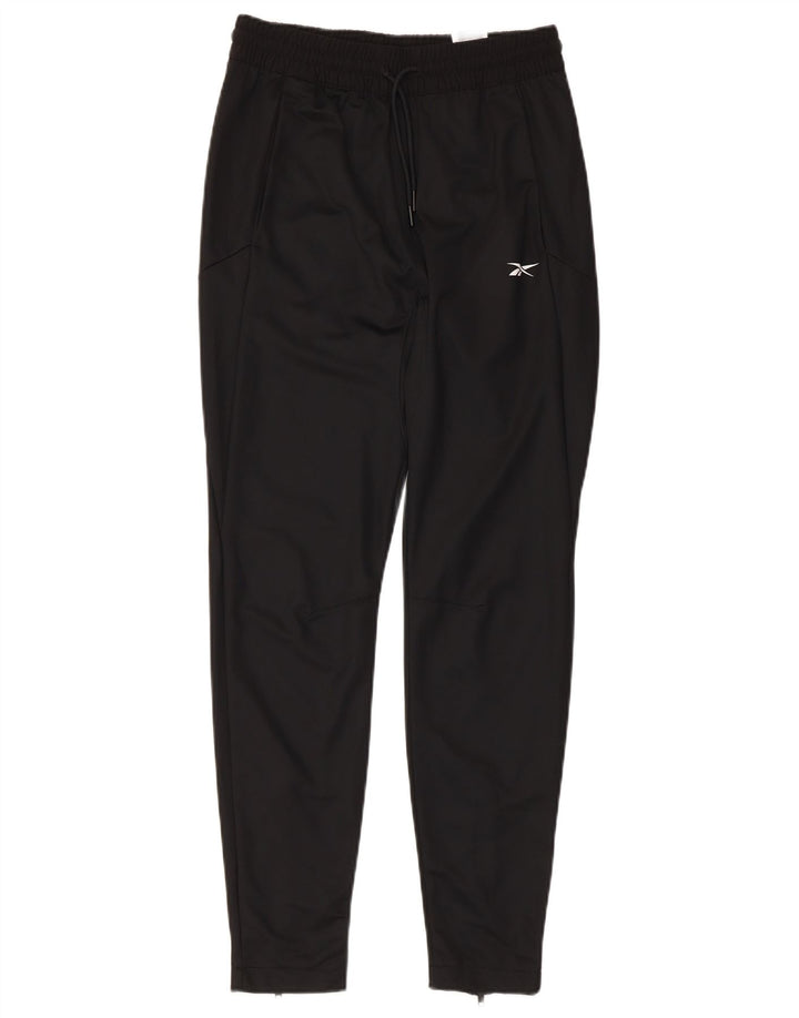 Pantaloni da tuta da donna REEBOK UK 6 XS poliestere nero