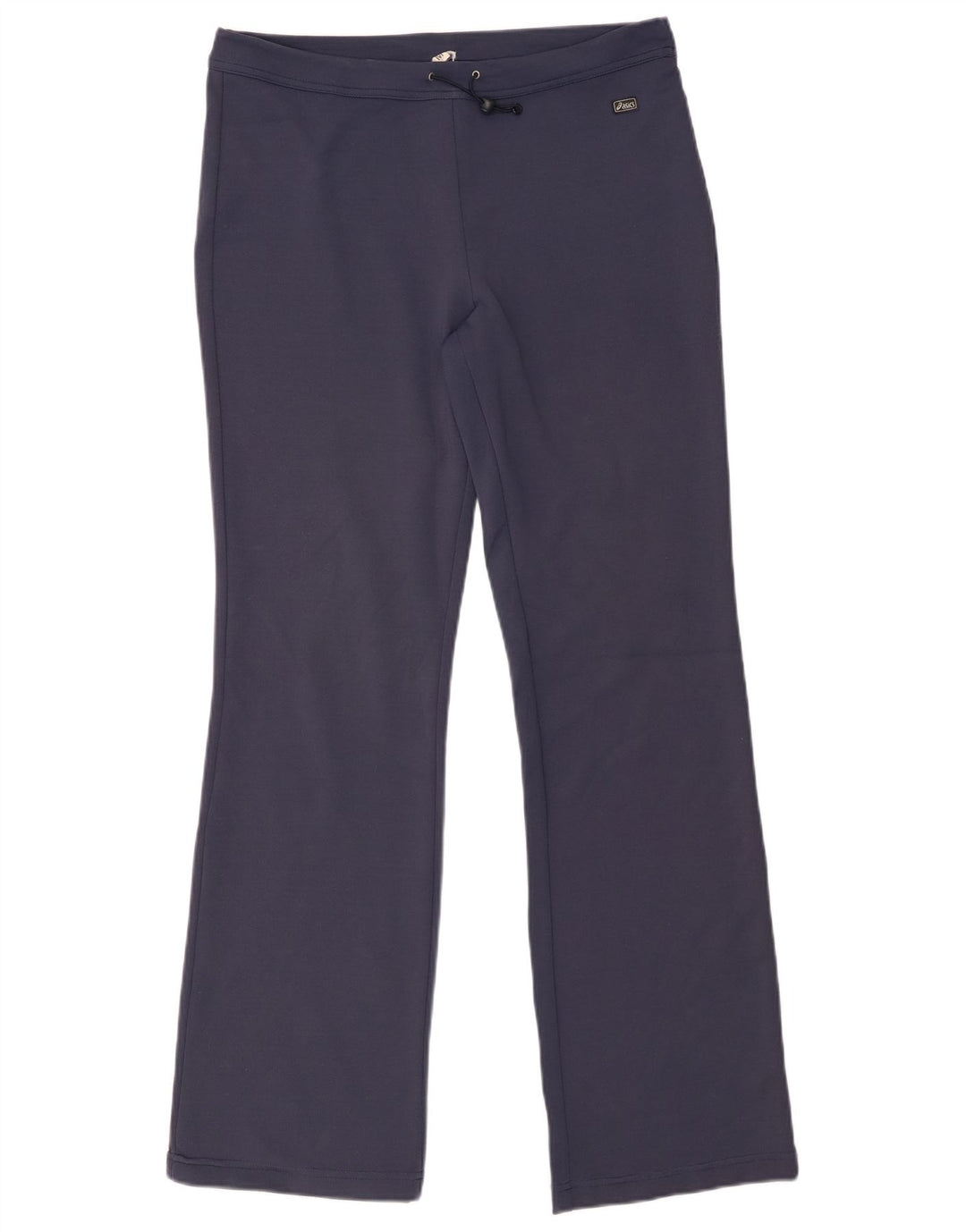 ASICS Womens Tracksuit Trousers UK 14 Medium Navy Blue Nylon