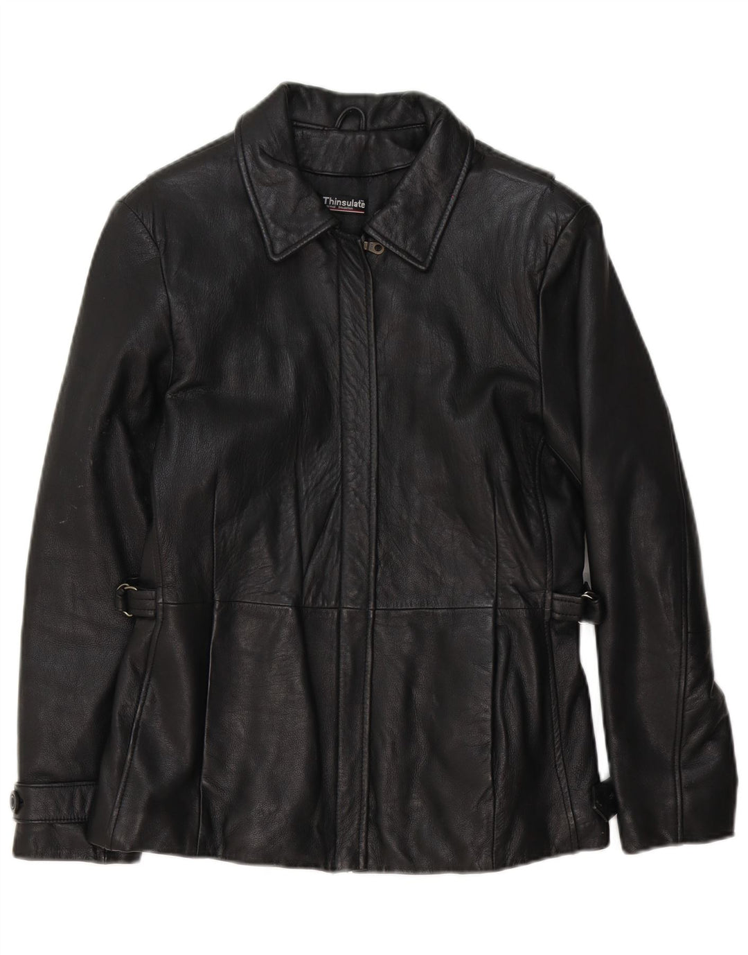 Giacca in pelle da donna Wilson UK 10 piccola nera classica