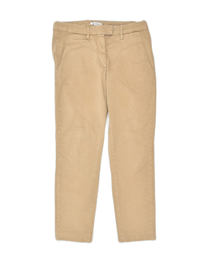 DONDUP Womens Slim Chino Trousers W30 L28 Beige Cotton | Vintage | Thrift | Second-Hand | Used Clothing | Messina Hembry 