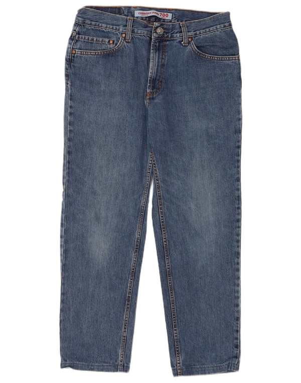 Jeans dritti da uomo Carrera 700 vestibilità regolare IT 50 Large W34 L26 cotone blu