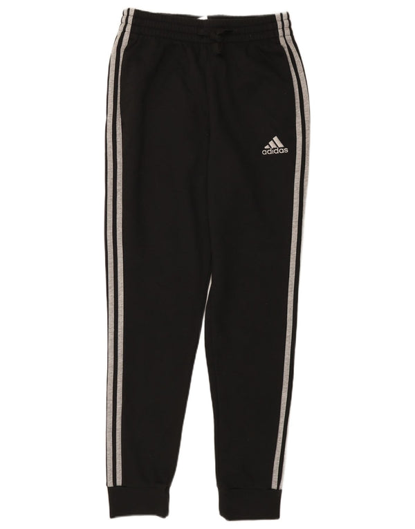 Adidas Mens Tracksuit Trousers Joggers UK 36/38 Small Black Cotton
