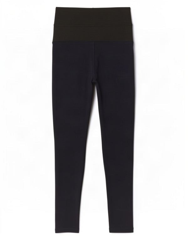 Leggings Zara da donna UK 4 XS blu navy color block