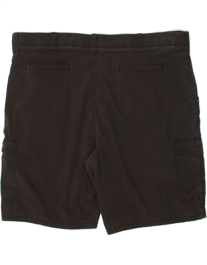 Pantaloncini cargo da uomo WRANGLER W44 2XL cotone grigio