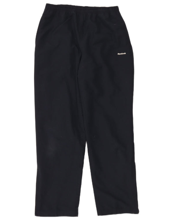 Pantaloni da tuta da donna REEBOK UK 12 Medium Blu Navy Poliestere