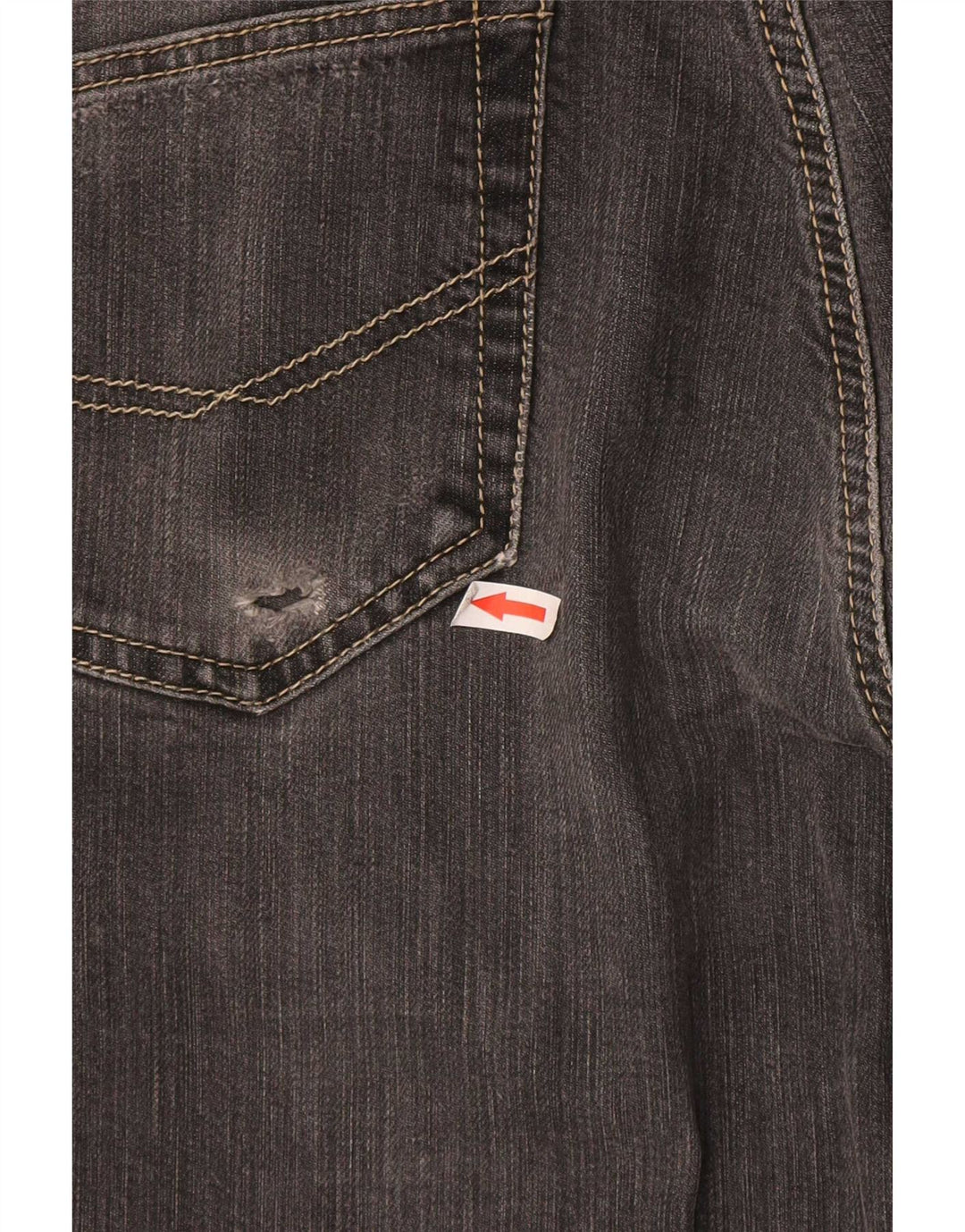 Jeans dritti da uomo Rifle W34 L32 in cotone grigio