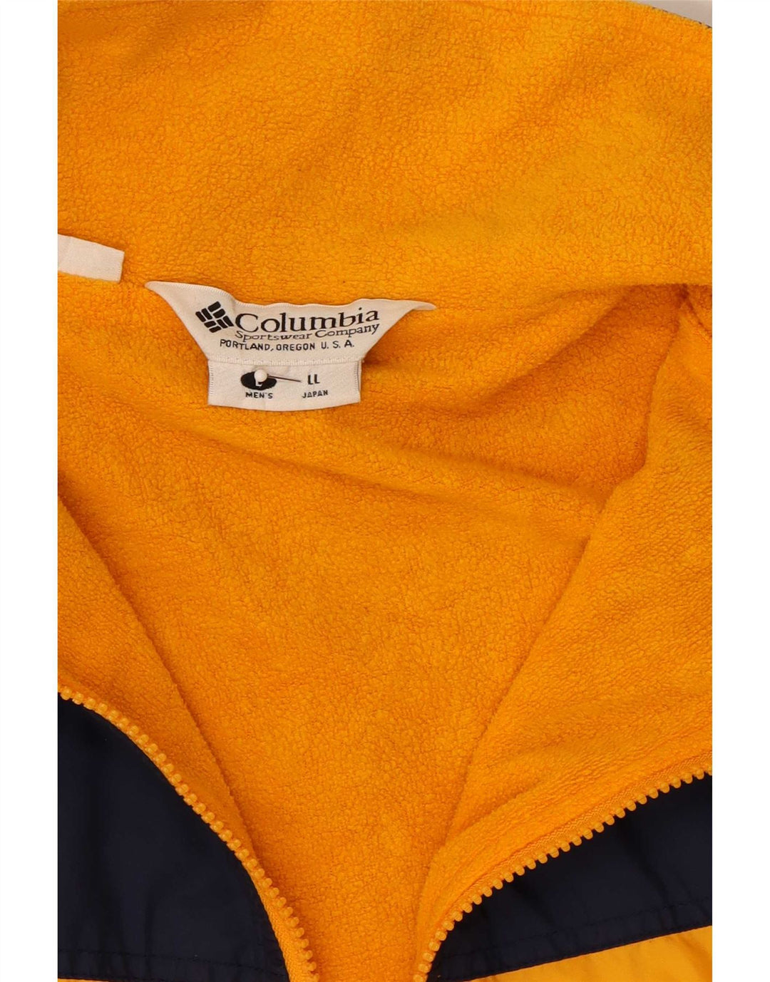 Giacca a vento da uomo Columbia UK 40 Large Yellow Colourblock