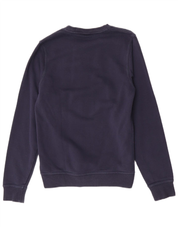 Felpa Nike da uomo, piccola, in cotone blu navy