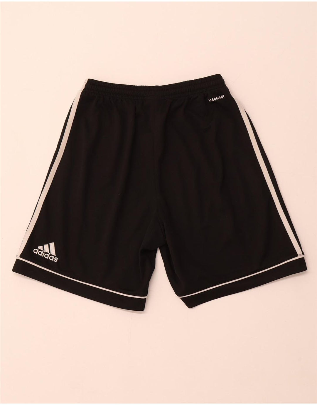 Pantaloncini sportivi ADIDAS Aeroready da donna UK 10 piccoli poliestere nero