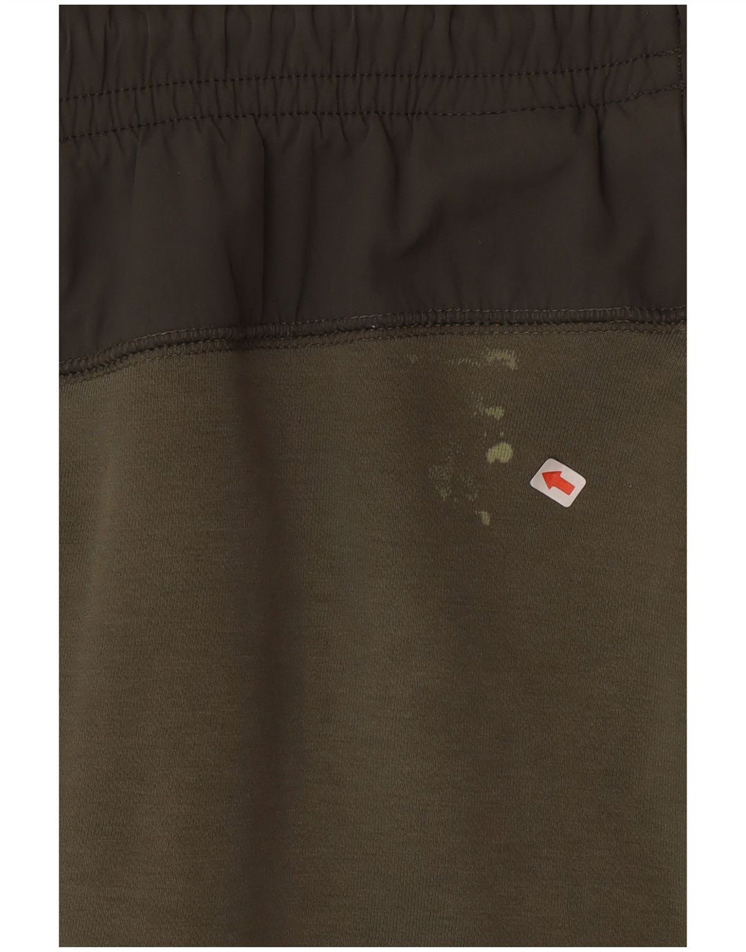 Pantaloni da tuta da uomo Nike Large in cotone color block verde