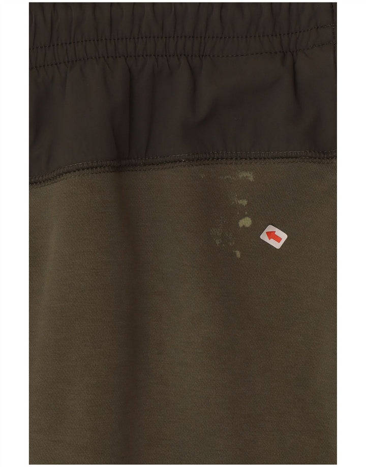 Pantaloni da tuta da uomo Nike Large in cotone color block verde