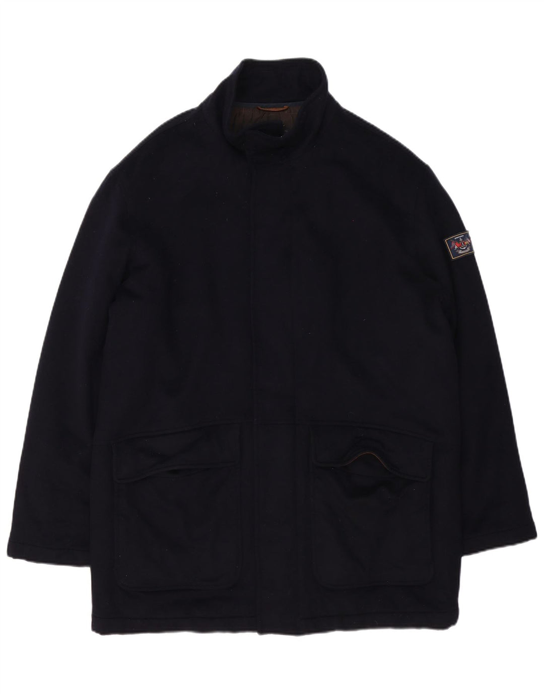 Cappotto giacca a vento da uomo Amerigo Vespucci UK 40 Large Blu Navy