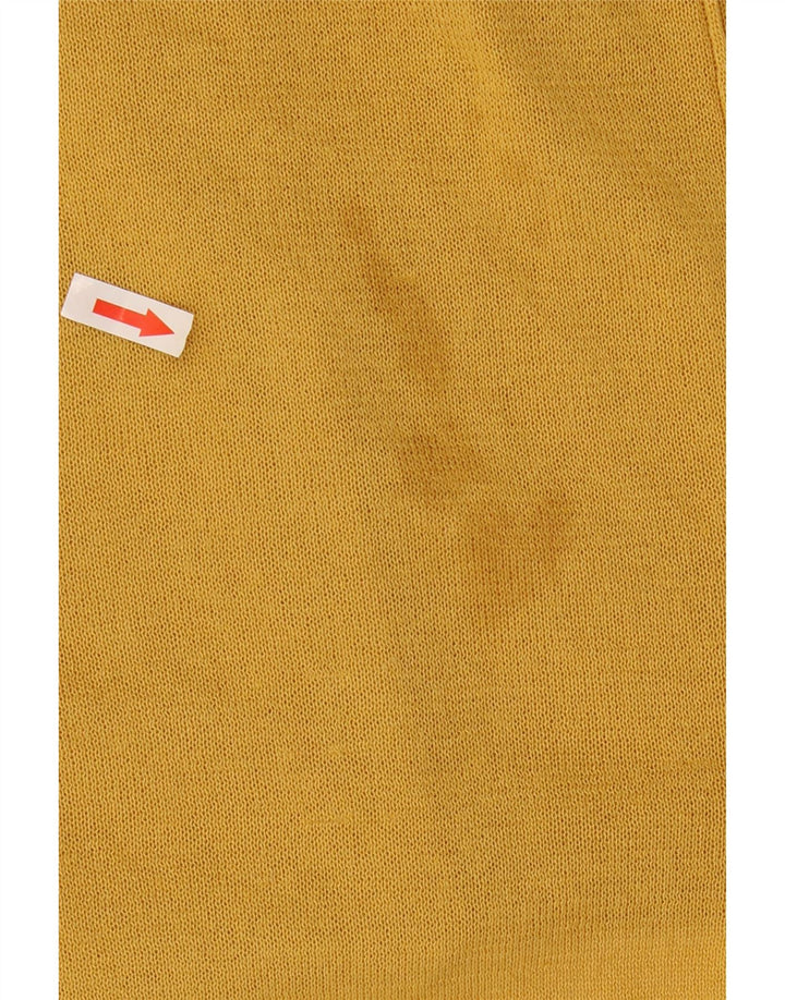 Marks & Spencer Camicetta oversize corta autografata da donna UK 14 grande Oro