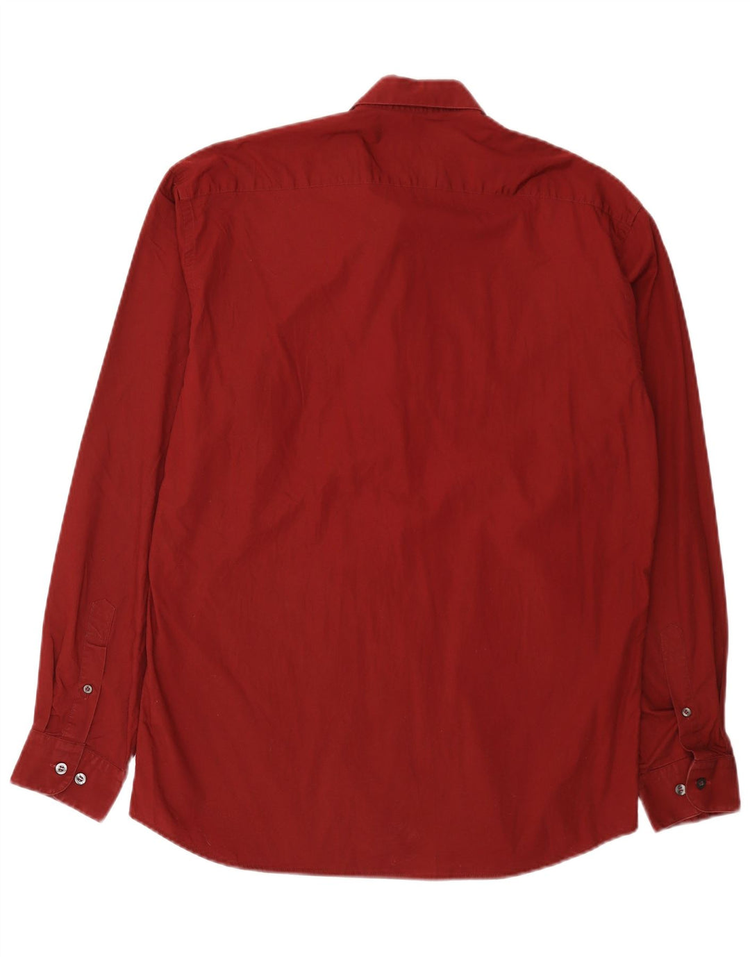 Camicia da uomo Massimo Dutti taglia 42 grande in cotone bordeaux
