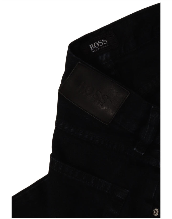 Jeans dritti da uomo Hugo Boss W32 L32 neri