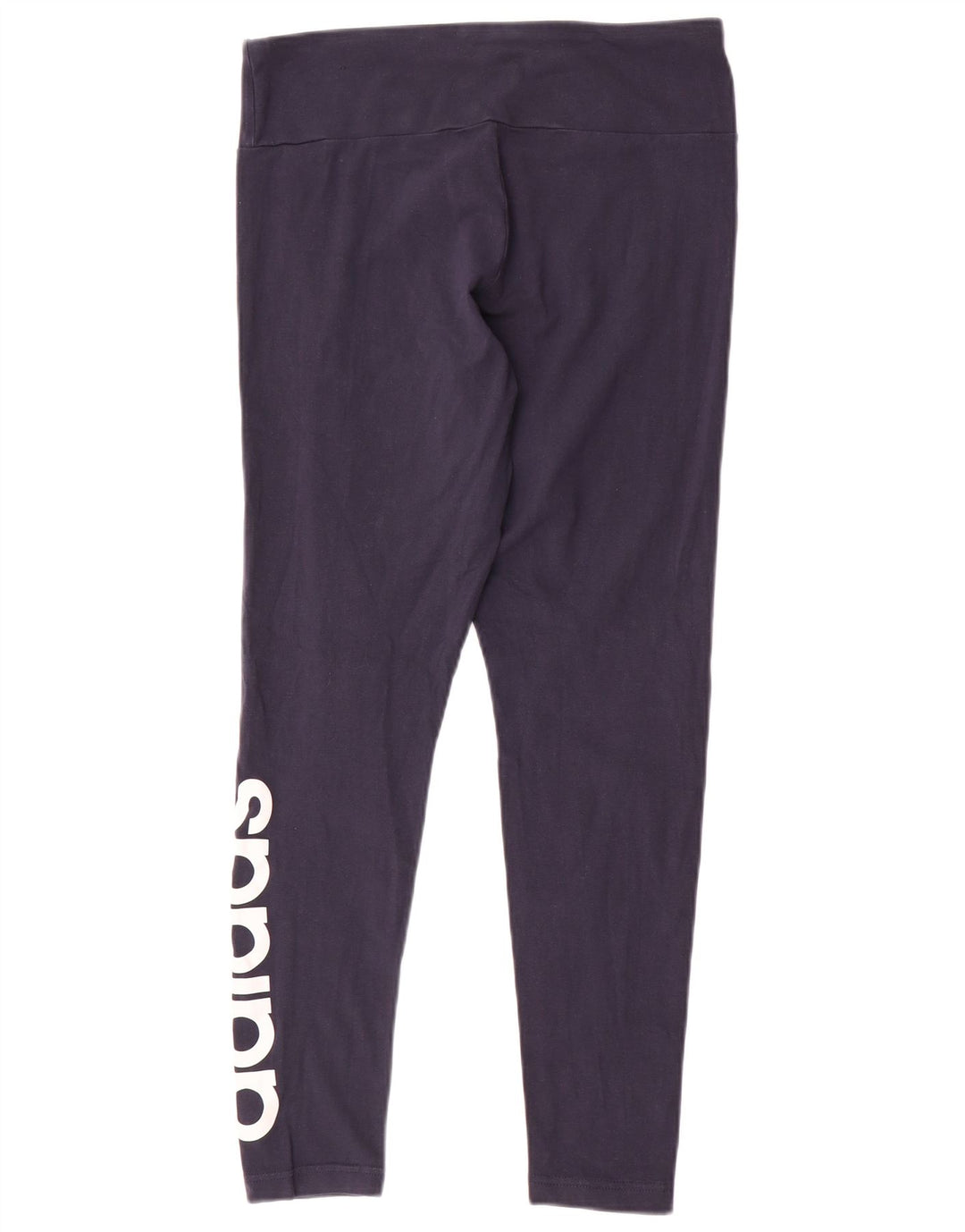 Leggings grafici Adidas da donna UK 16/18 grande blu navy