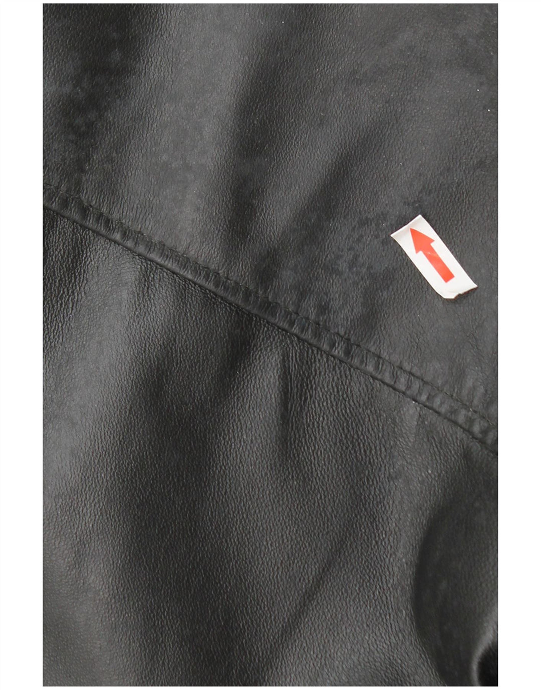 Cappotto in pelle da uomo In Extenso UK 40 Large in pelle nera
