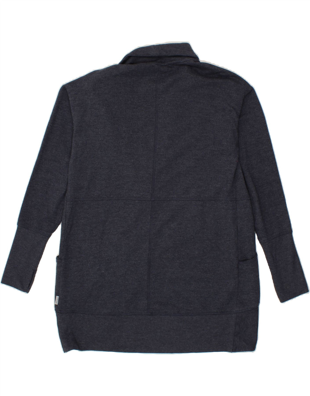 EDDIE BAUER Womens Oversized Open Cardigan Sweater UK 10 Small Navy Blue Vintage Eddie Bauer and Second-Hand Eddie Bauer from Messina Hembry 