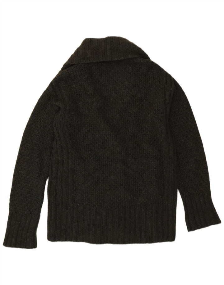 Maglione cardigan da donna Superdry UK 16 Large Khaki Lambswool