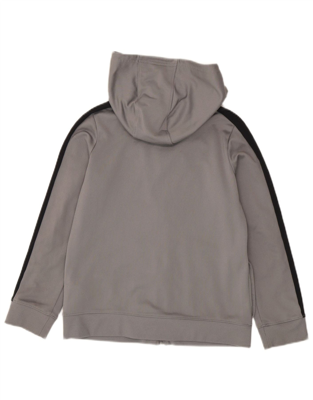Felpa con cappuccio e zip per ragazzi Under Armour 9-10 anni Colorblock grigio medio
