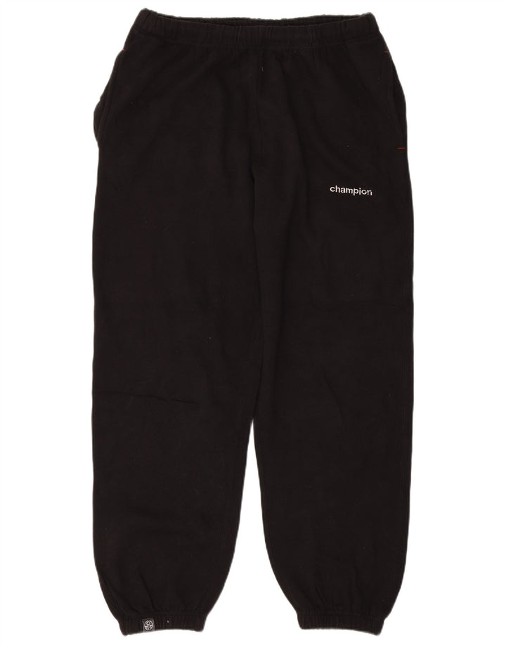 Pantaloni da tuta da uomo Champion Joggers medio cotone nero