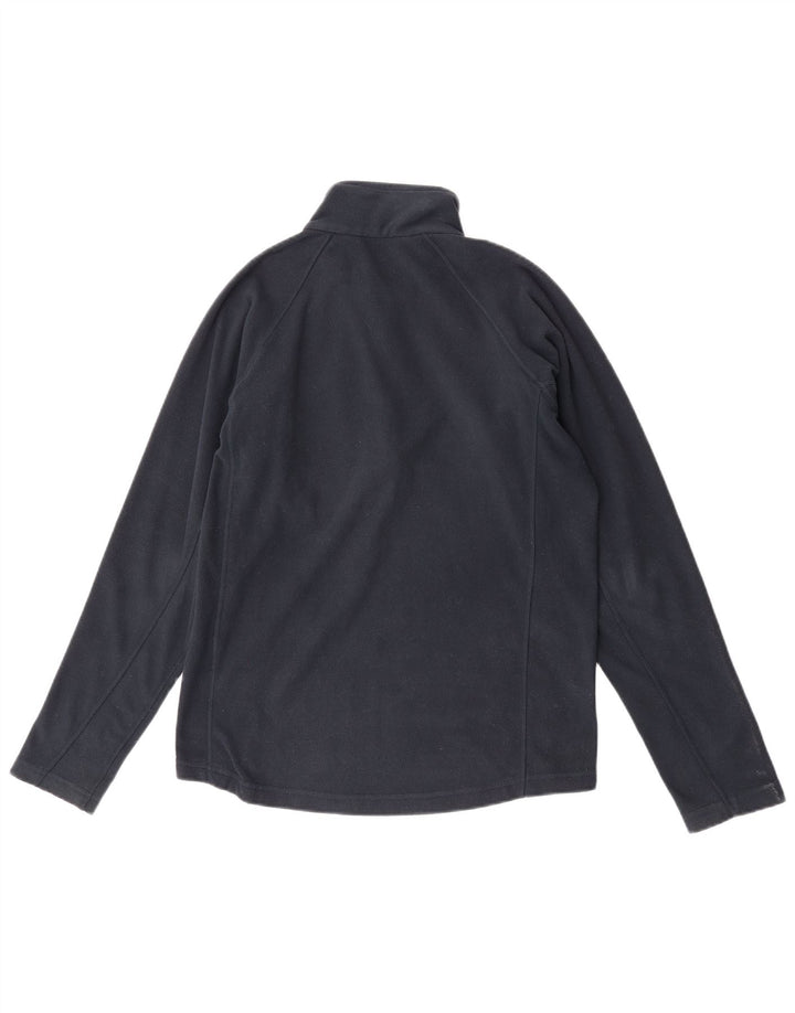 Maglione in pile da uomo Berghaus con zip e collo piccolo in poliestere blu navy