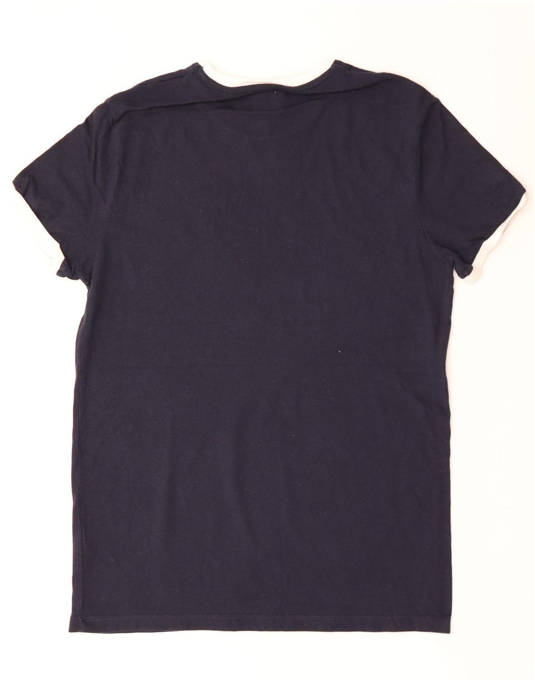 JACK WILLS T-shirt da uomo Top medio in cotone blu navy