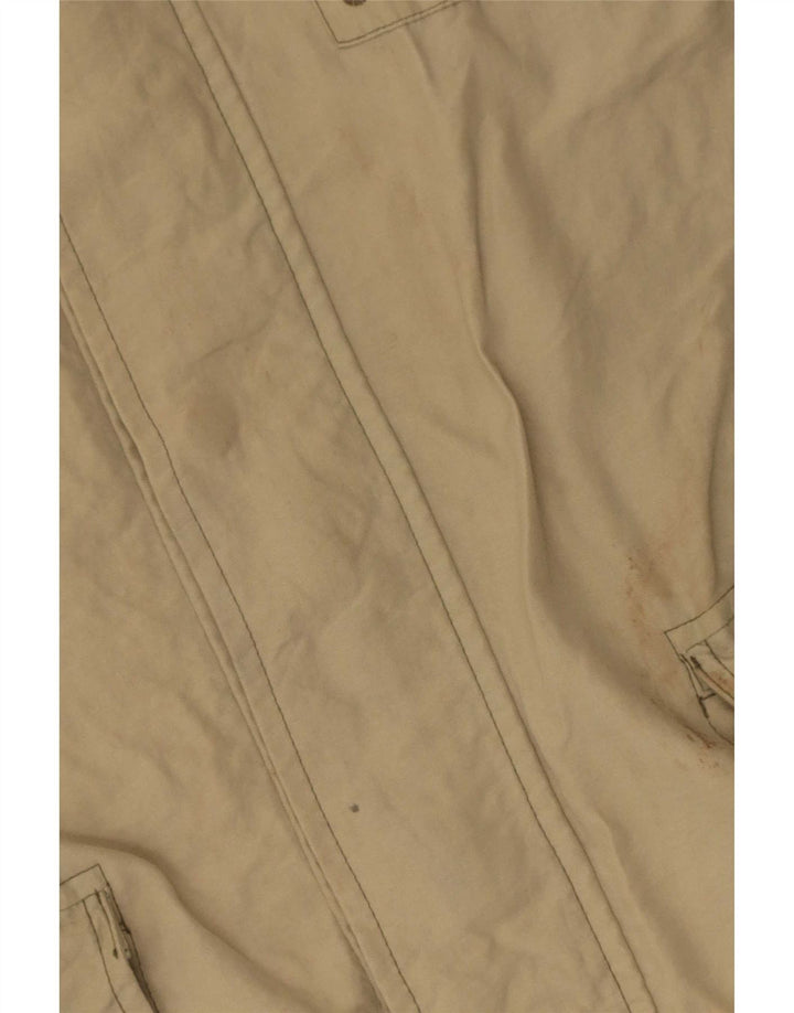 Giacca utility da uomo con cappuccio Gap UK 38 Poliestere beige medio