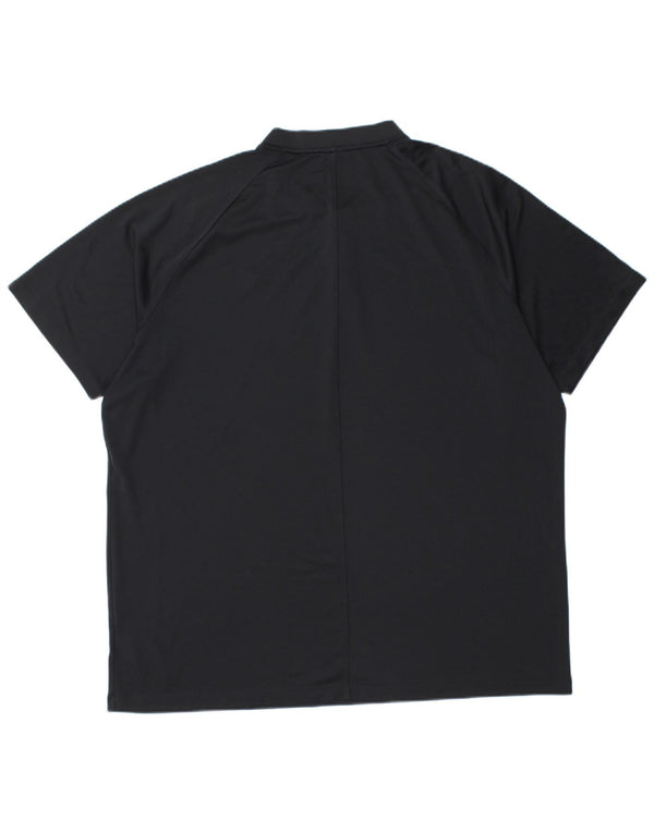 T-shirt Nike Dri Fit da uomo 2XL nera in poliestere