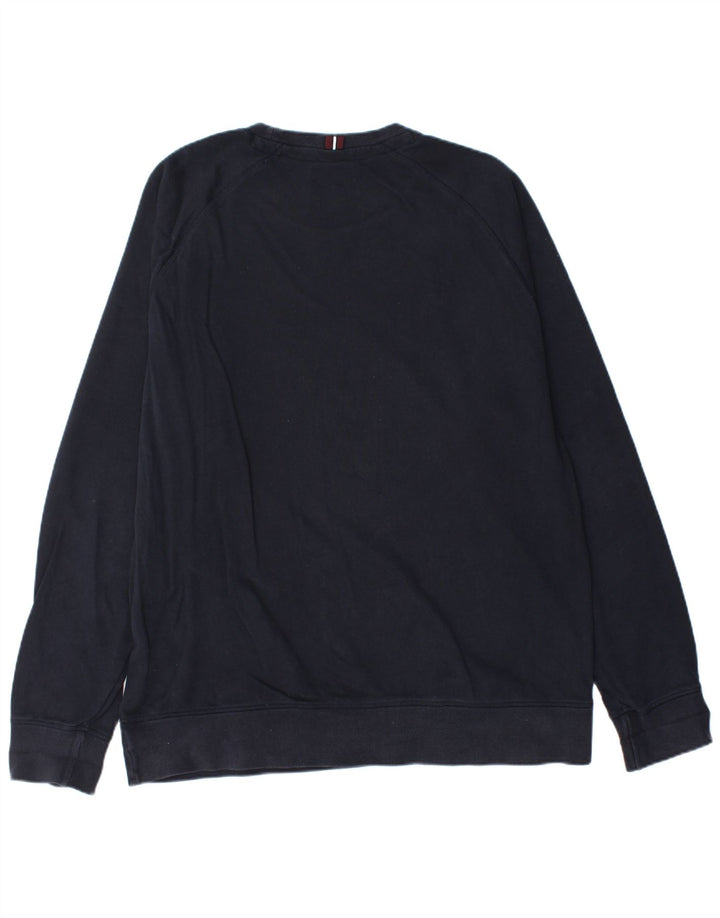 Felpa da uomo Fred Perry 2XL in cotone blu navy