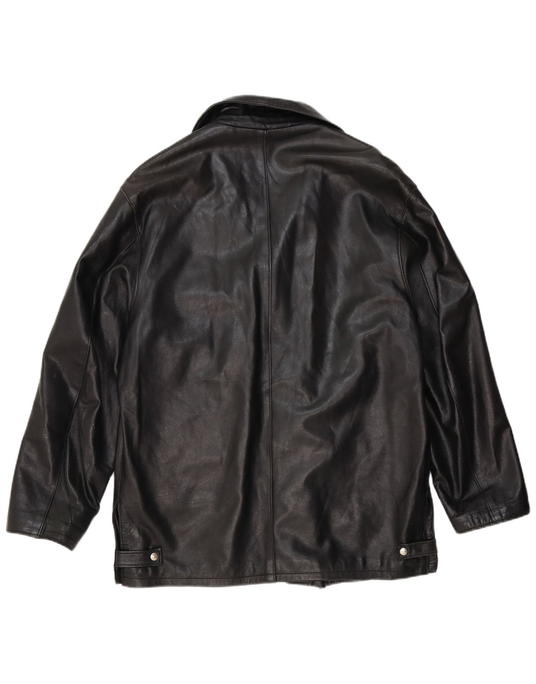 Giacca in pelle da uomo Davin UK 40 Large in pelle nera