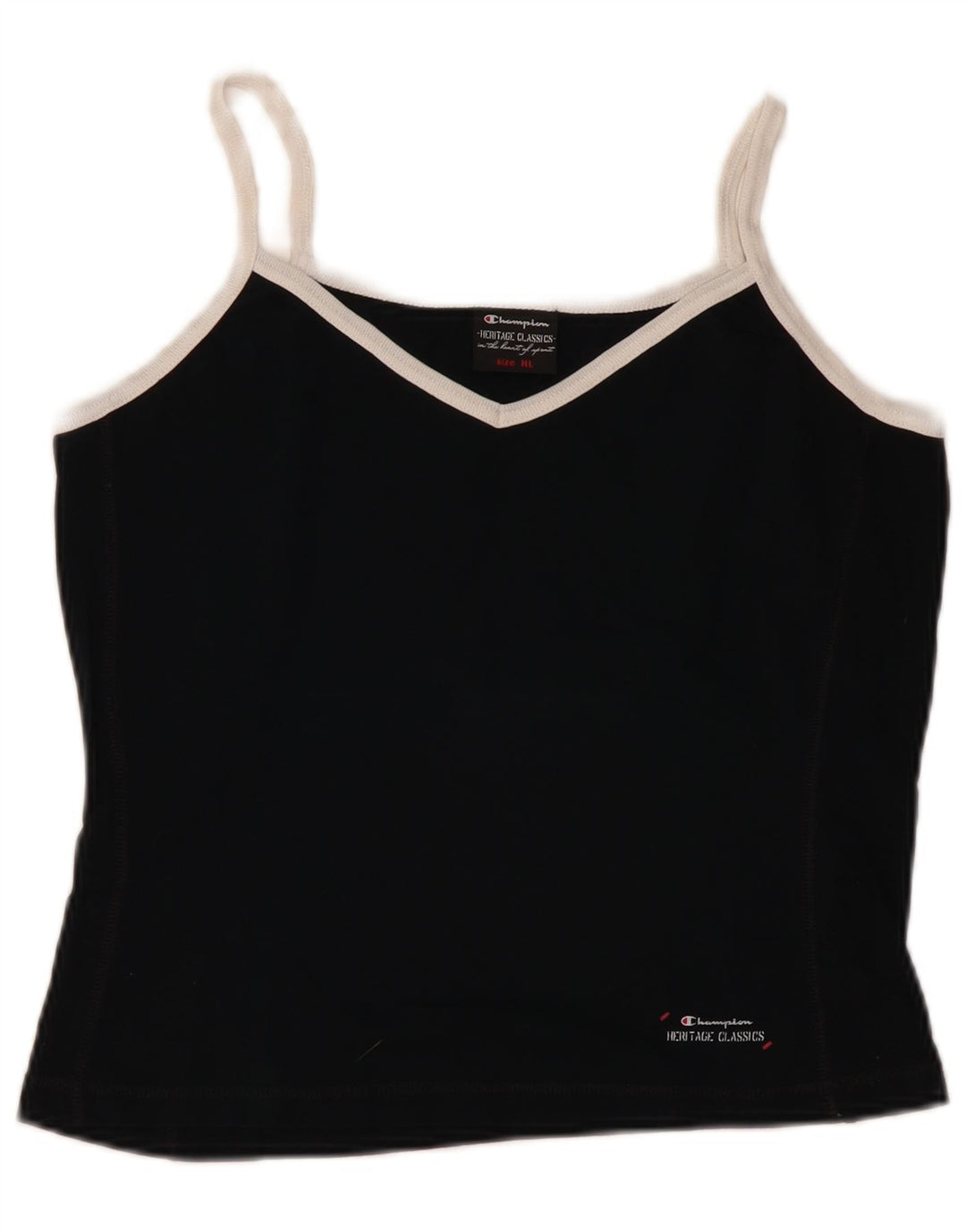 Canottiera Champion da donna Heritage Classics UK 18 XL cotone nero