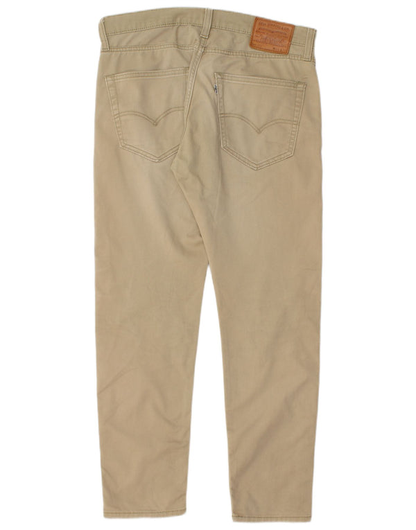 Pantaloni casual affusolati Levi's 512 da uomo W31 L28 Beige