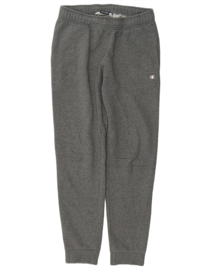 Pantaloni da tuta da uomo Champion Joggers piccoli in cotone chiazzato grigio