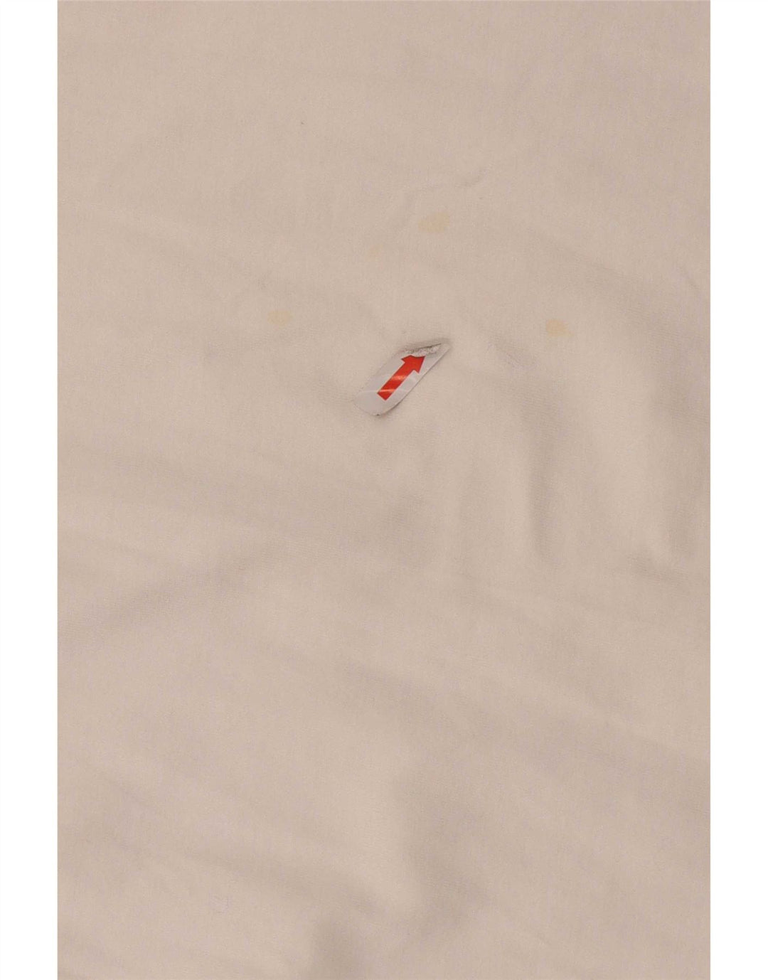 Top grafico da donna Ellesse manica lunga UK 10 piccolo cotone bianco