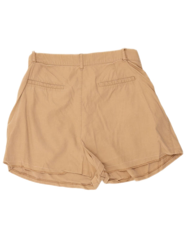 Pantaloncini casual da donna Zara grandi W32 beige