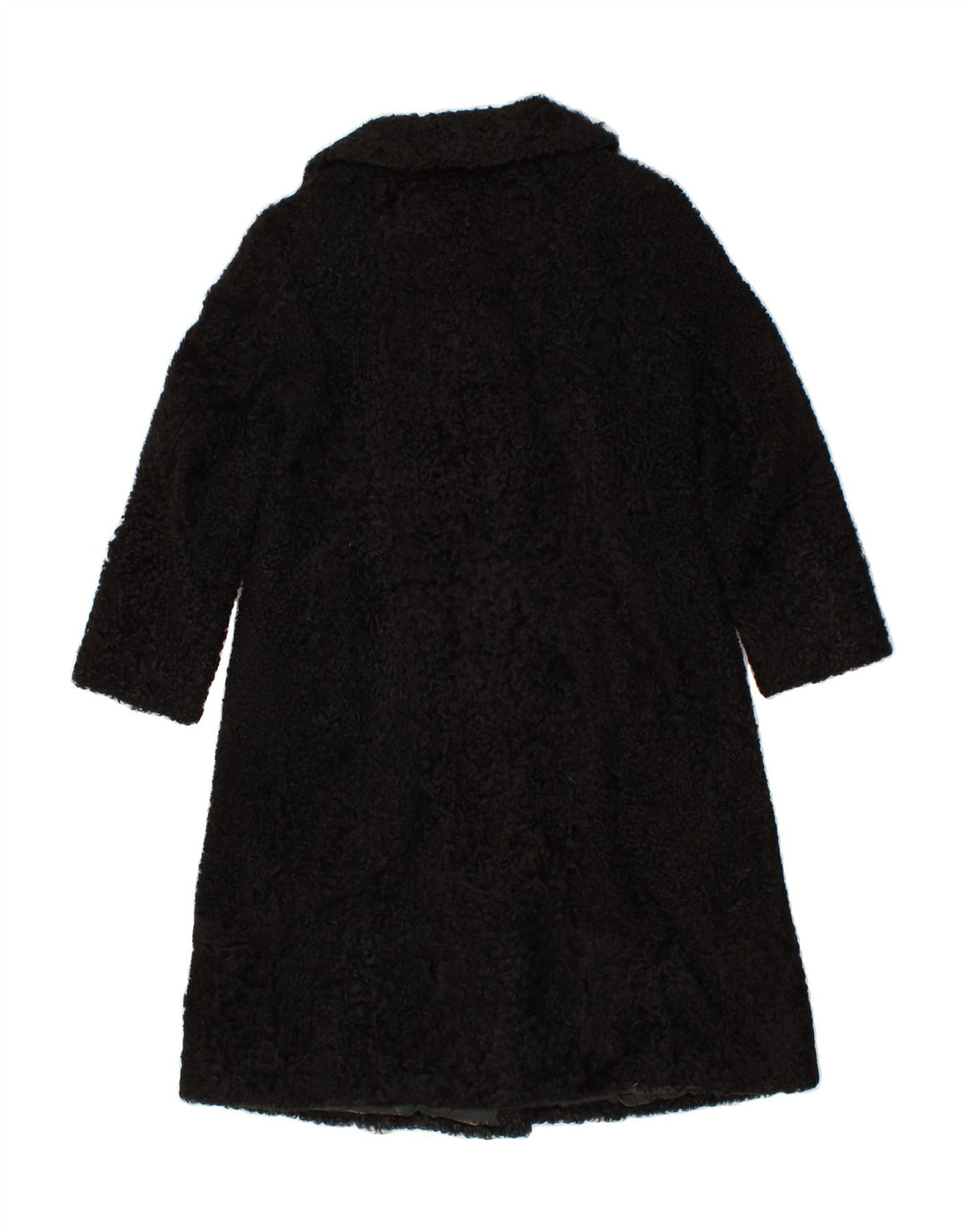 VINTAGE Womens Overcoat UK 10 Small Black Vintage Vintage and Second-Hand Vintage from Messina Hembry 