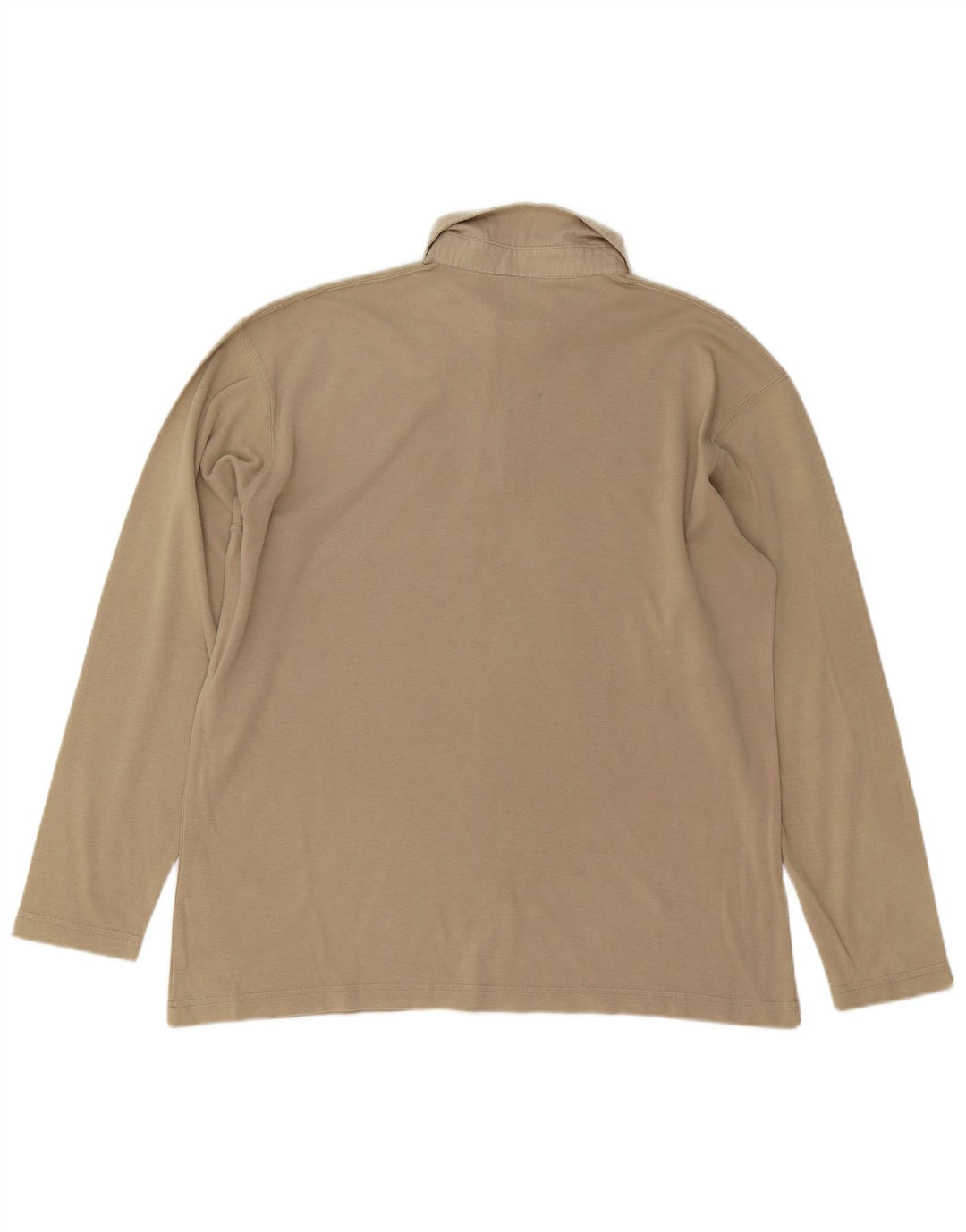 CALVIN KLEIN JEANS Polo Manica Lunga Bambino 15-16 Anni Cotone Beige