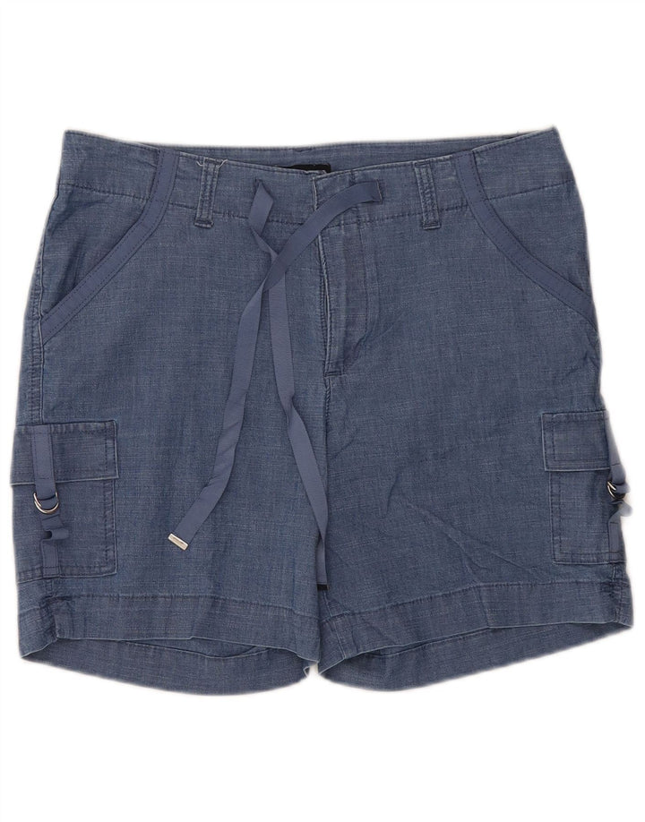 Pantaloncini cargo LEE da donna a vita media con vestibilità regolare US 10 Large W34 in cotone blu