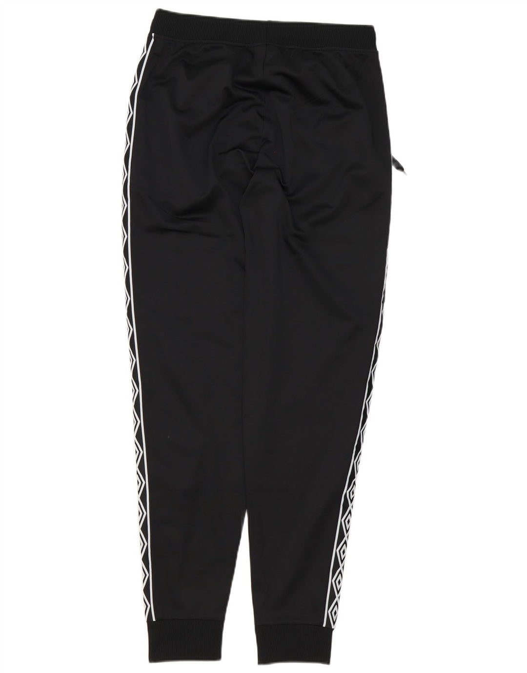 Pantaloni da tuta con grafica Umbro da uomo, pantaloni da jogging, piccoli, in poliestere nero
