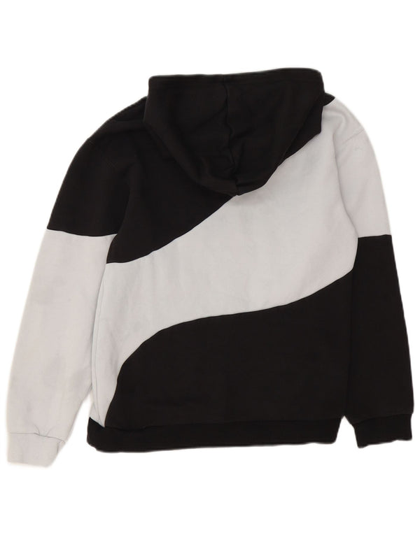 Felpa con cappuccio da bambino Puma 13-14 anni in cotone color block multicolore