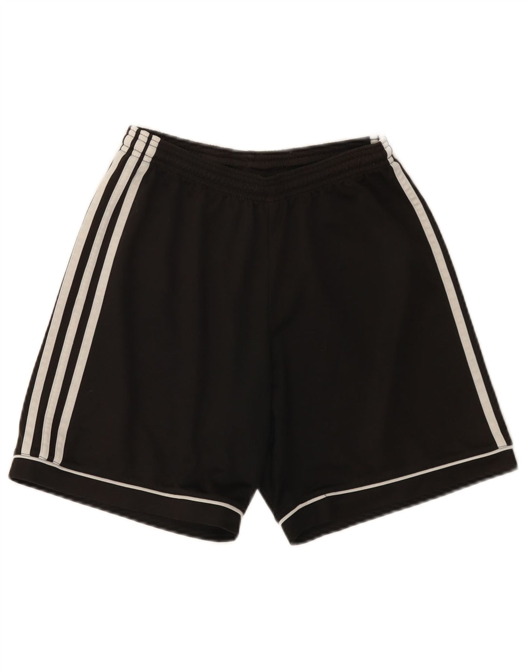 Pantaloncini sportivi Adidas Climalite da uomo piccoli in poliestere nero