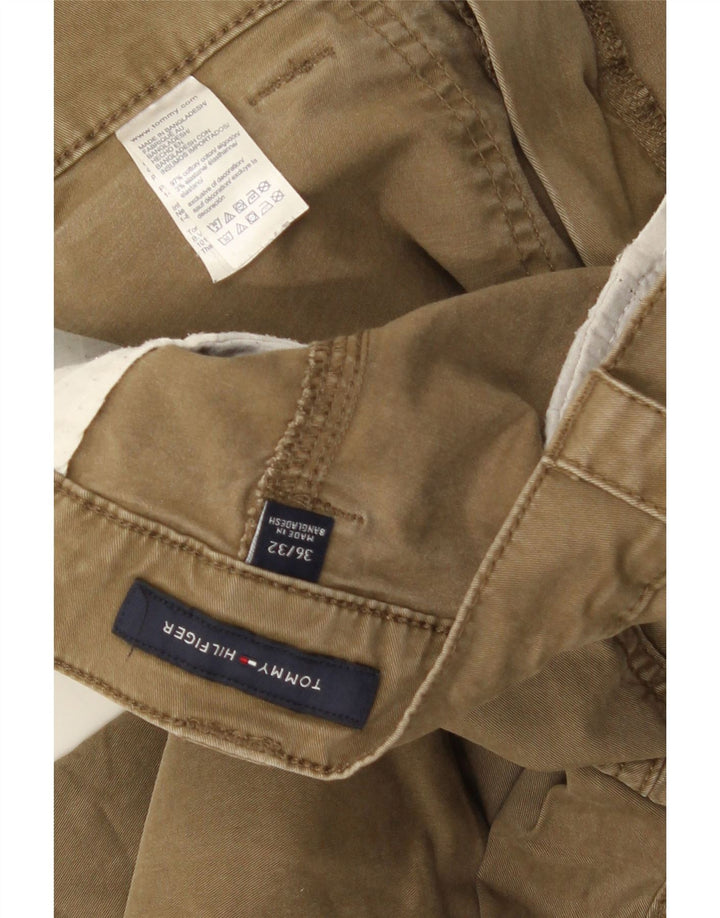 Pantaloni cargo da uomo Tommy Hilfiger Joggers W36 L32 Cotone beige